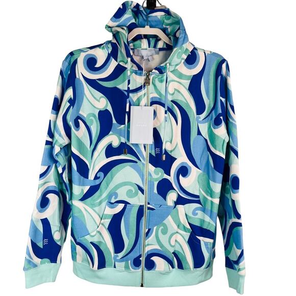 Hill House Kaleidoscope The Allie Zip Up Hoodie Small - Picture 1 of 13